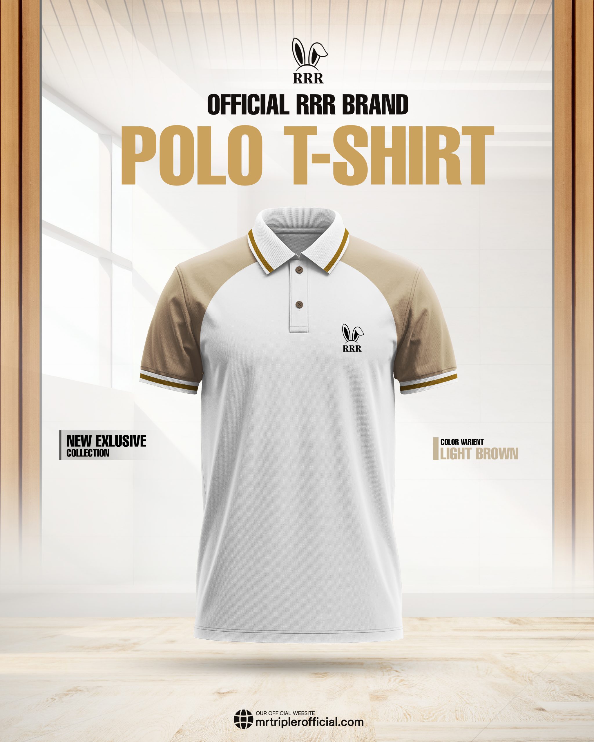 POLO T-SHIRT (Deep Sea Blue)